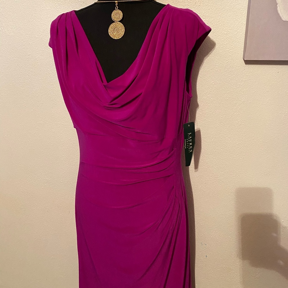 Purple dress (necklace not included)